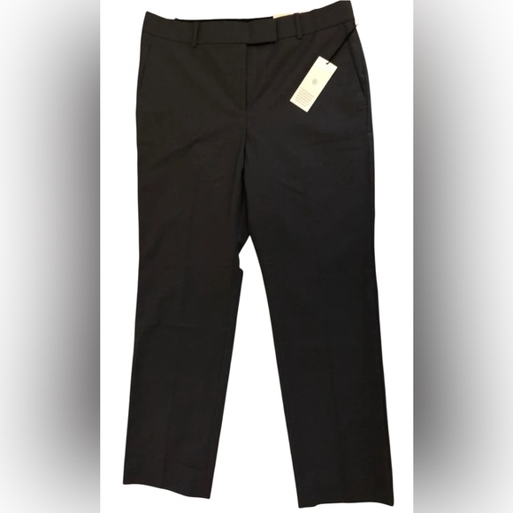 Ann Taylor Dark Gray Tropical Wool Suit Pant 12 Jacket 12p Petite - Picture 4 of 15